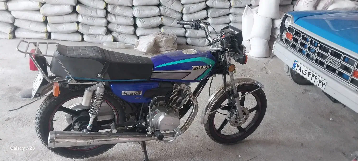 موتور احسان ۲۰۰ مدل ۱۴۰۳|موتورسیکلت|زبرخان, |دیوار