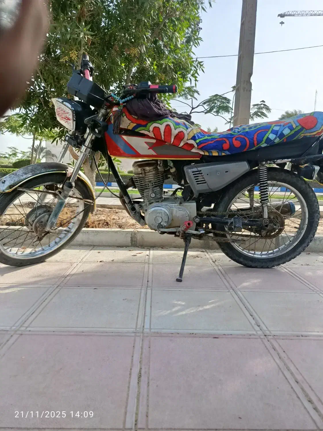 موتور سی جی ۱۲۵ کویرر|موتورسیکلت|قشم, |دیوار