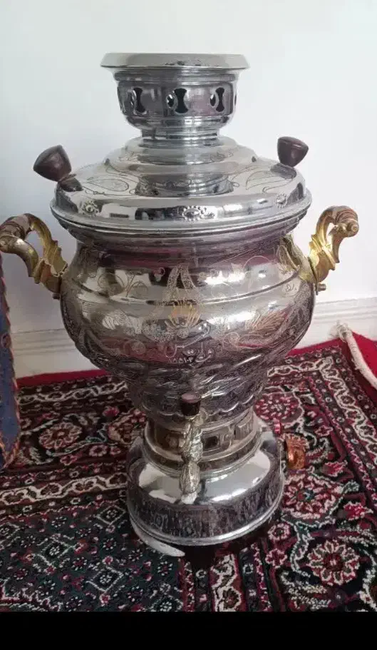 سماور گازی سالم|سماور، چای‌ساز، قهوه‌ساز|زنجان, |دیوار