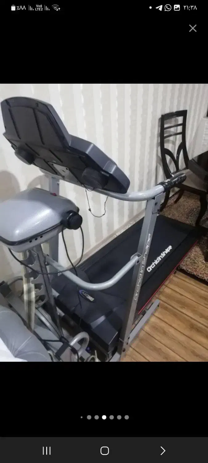 تردمیل چندکاره سالم برا کاهش وزن سریع|تجهیزات ورزشی|شهرکرد, |دیوار