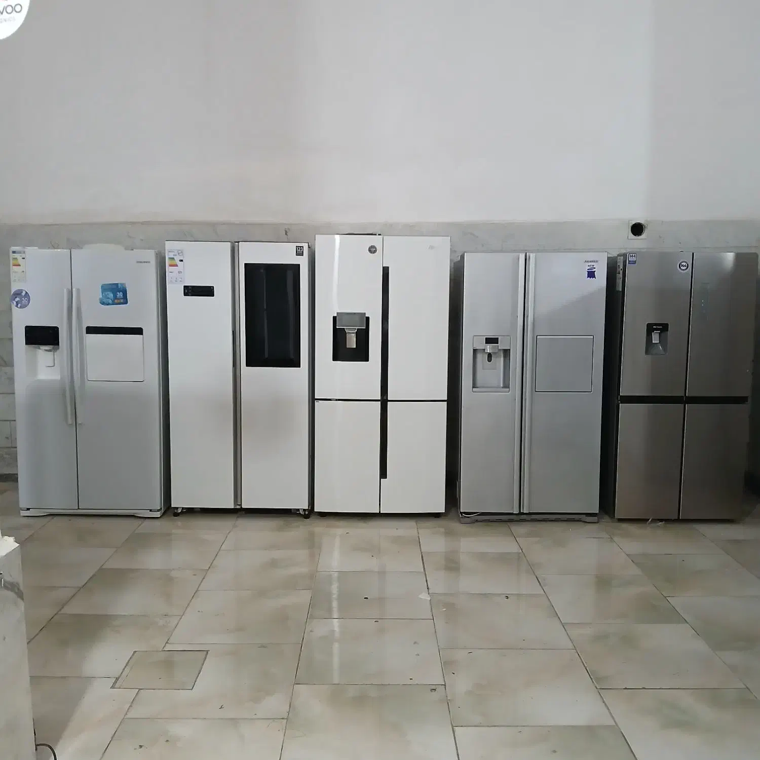 یخچال دوقلو دیپونت مکس دسته مخفی ۴۴ فوت جدید|یخچال و فریزر|بروجرد, |دیوار