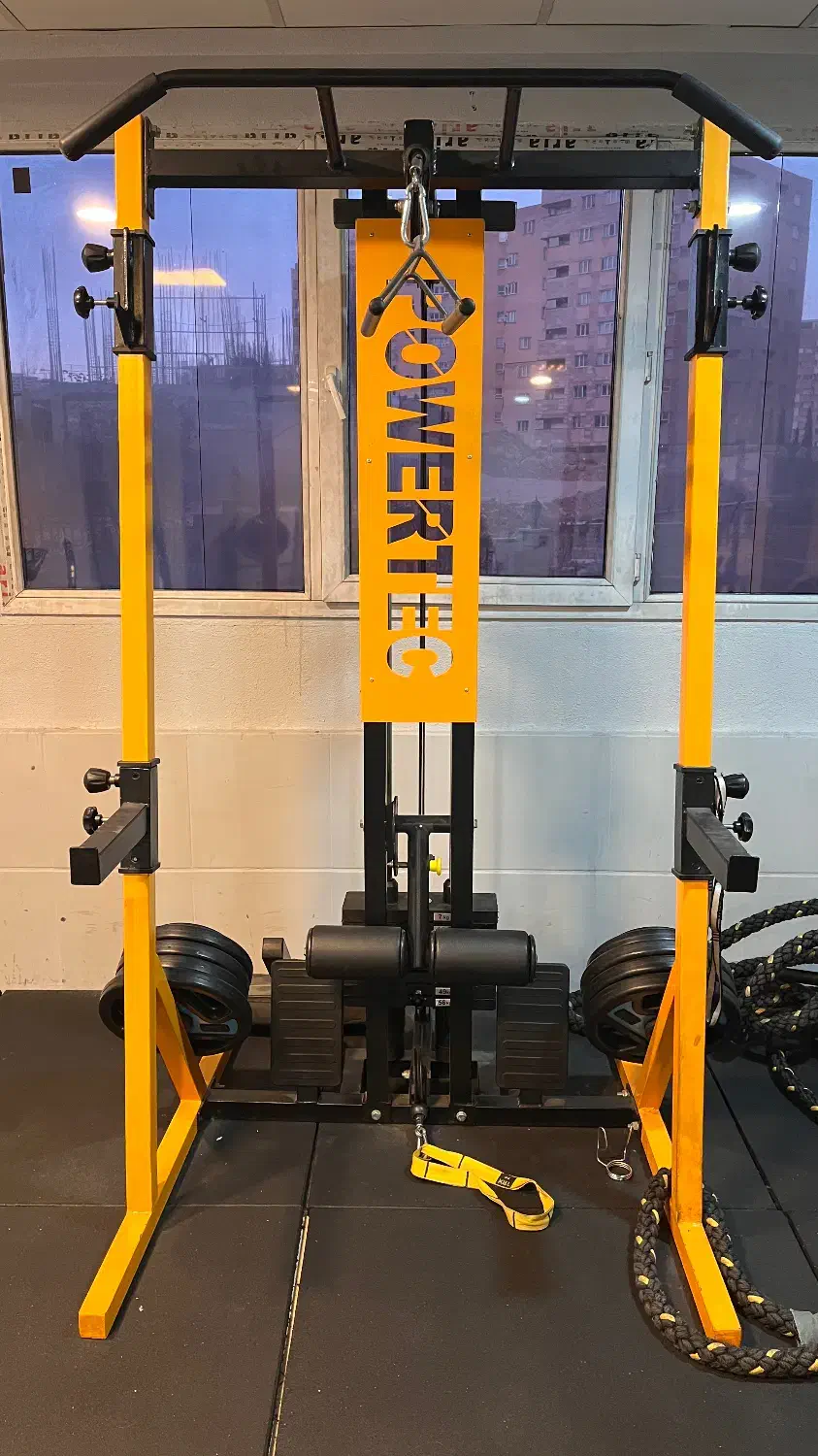 دستگاه چند کاره بدن سازی powertec|تجهیزات ورزشی|شیراز, فرهنگ شهر|دیوار