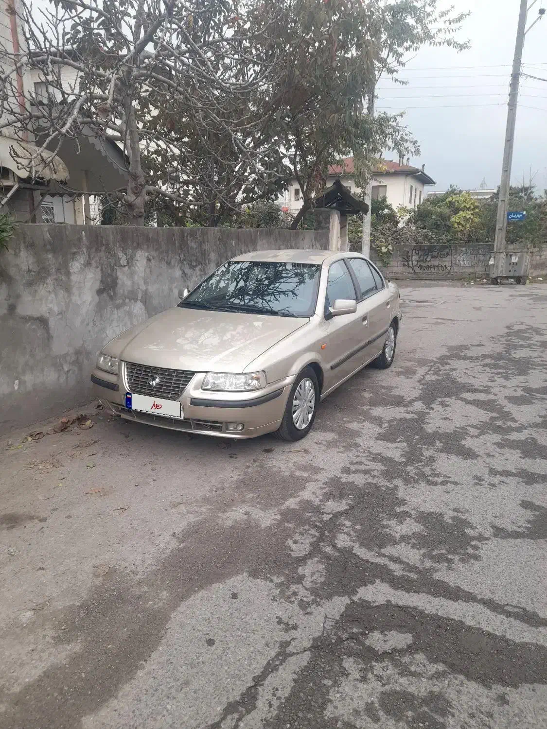 سمند بژ متالیک|خودرو سواری و وانت|خرم‌آباد (تنکابن), |دیوار