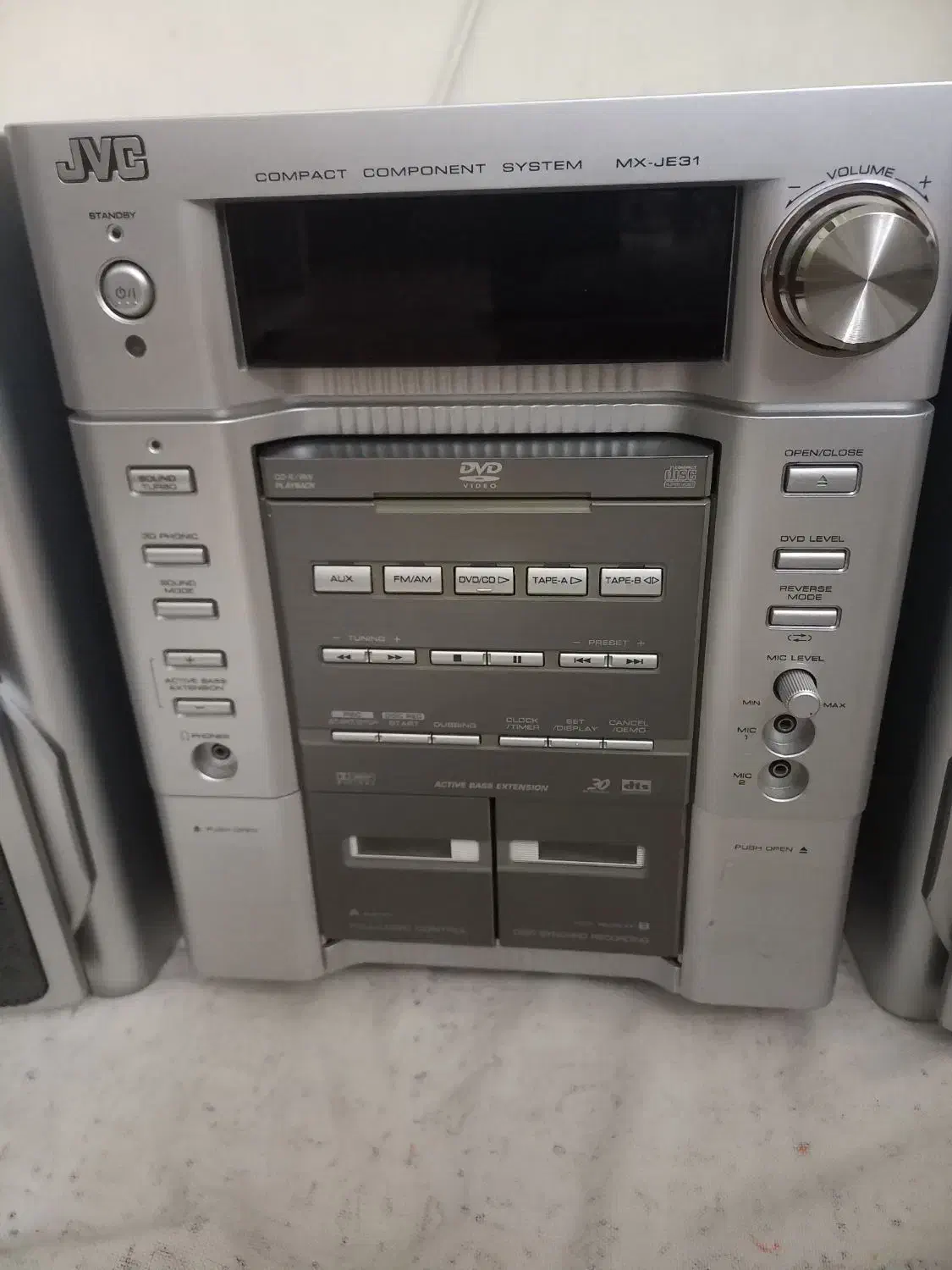 ظبط jvc|سیستم صوتی خانگی|رشت, معلم|دیوار