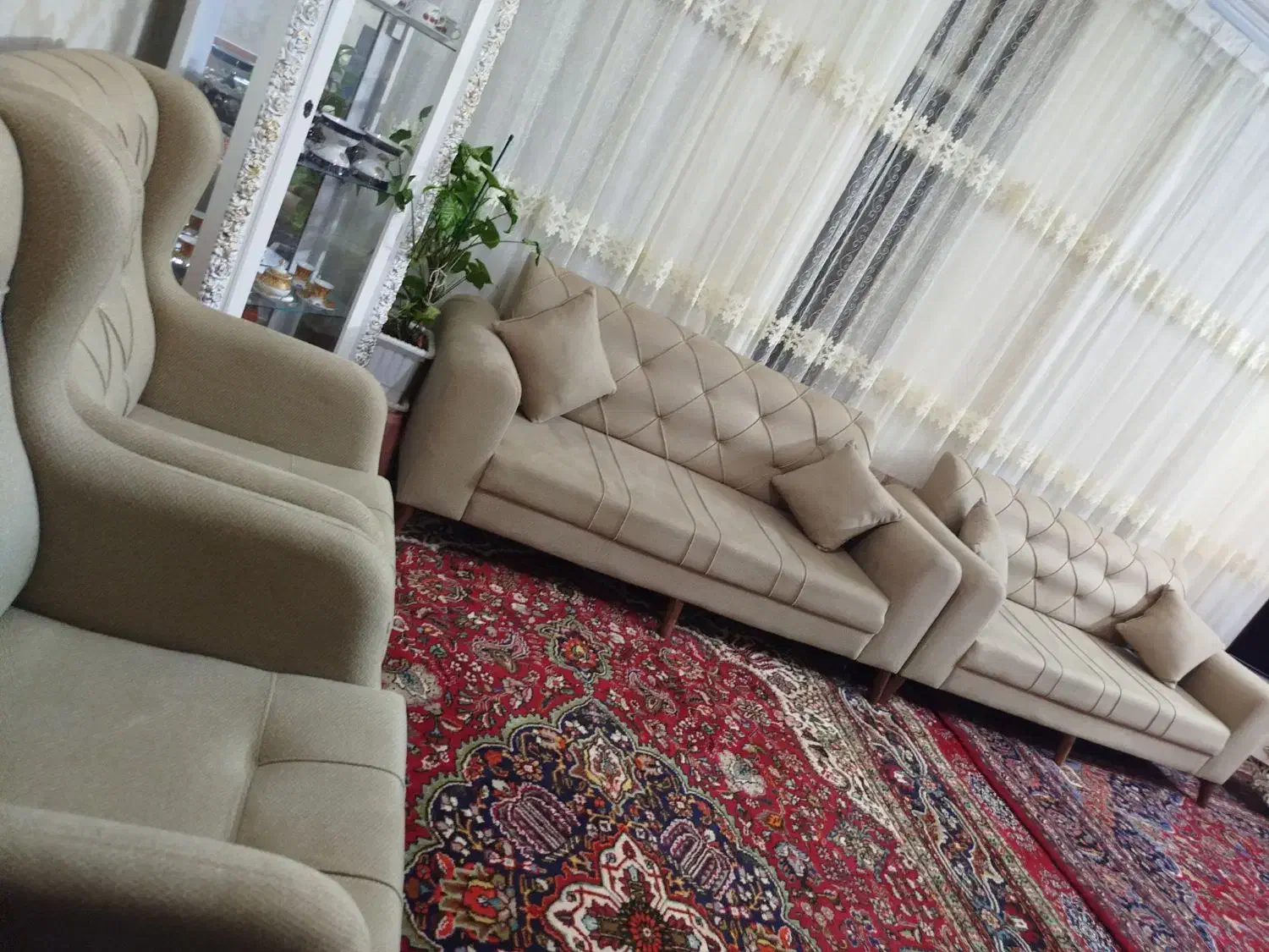 مبل چستر 8 نفره|مبلمان خانگی و میز عسلی|مراغه, |دیوار