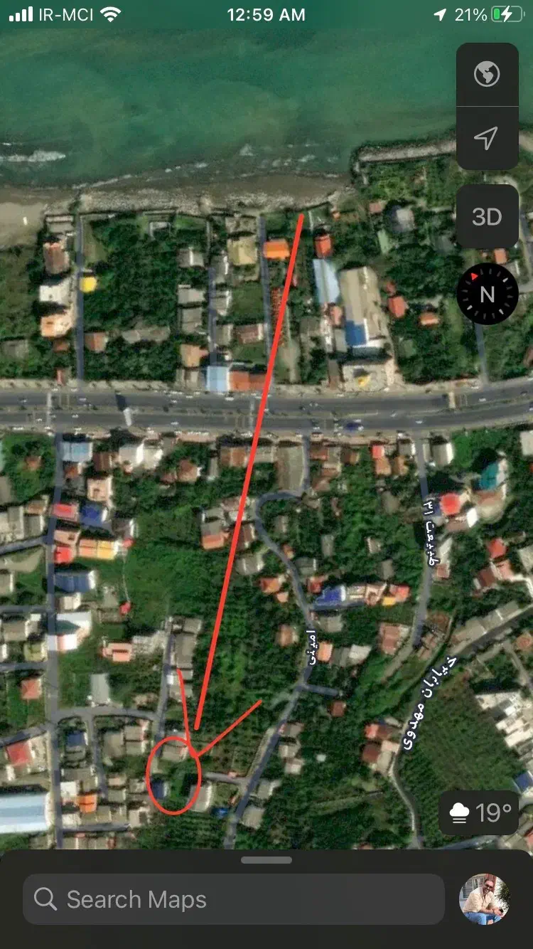 فروش زمین با کاربری مسکونی به مساحت ۴۲۷ متر|فروش زمین و ملک کلنگی|شیرود, |دیوار