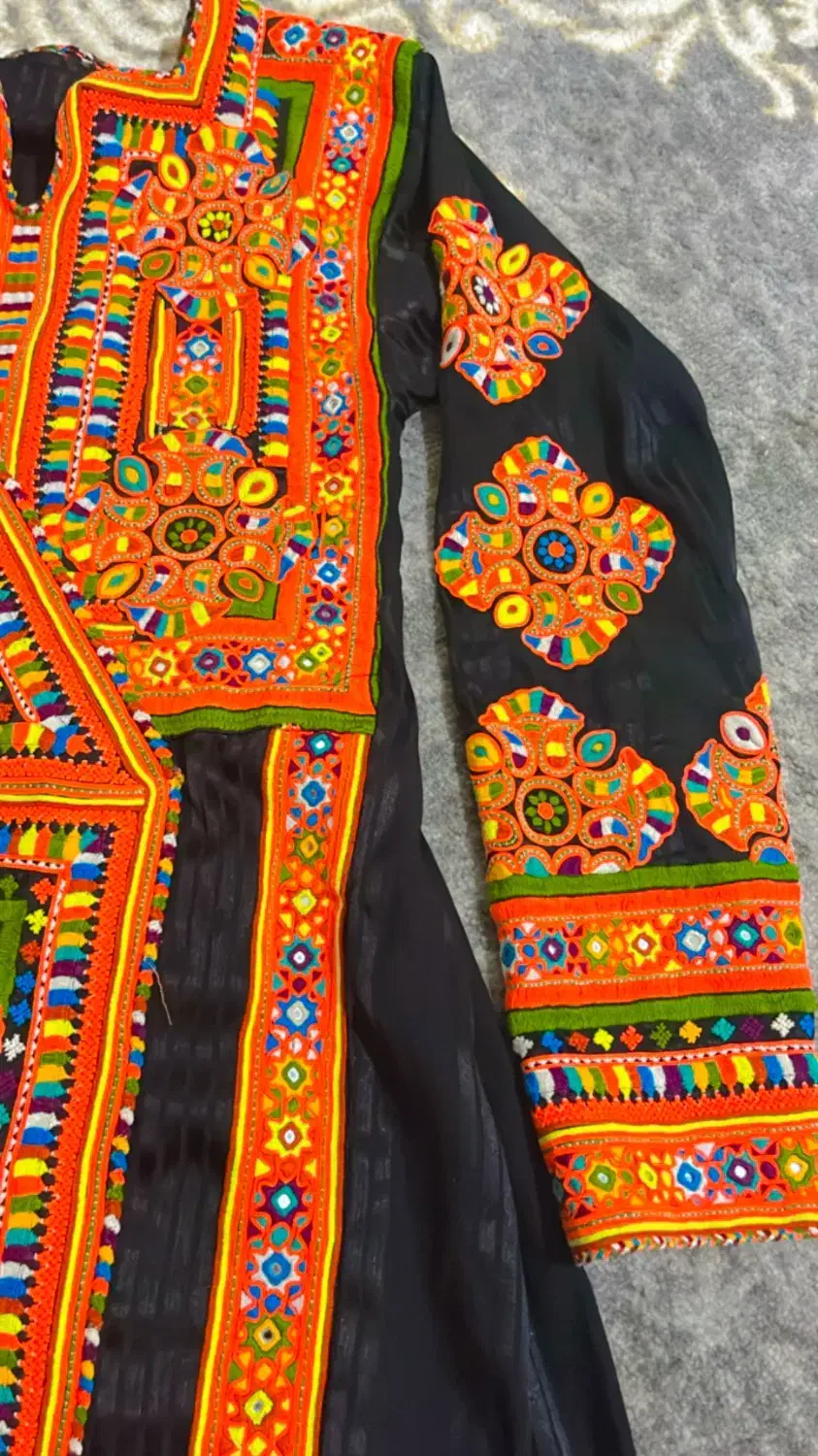 لباس بلوچی مشکی|لباس|ایرانشهر, |دیوار