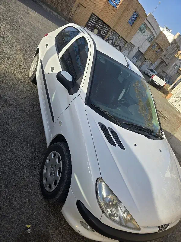 ۲۰۶ رنگ سفید|خودرو سواری و وانت|کاشمر, |دیوار