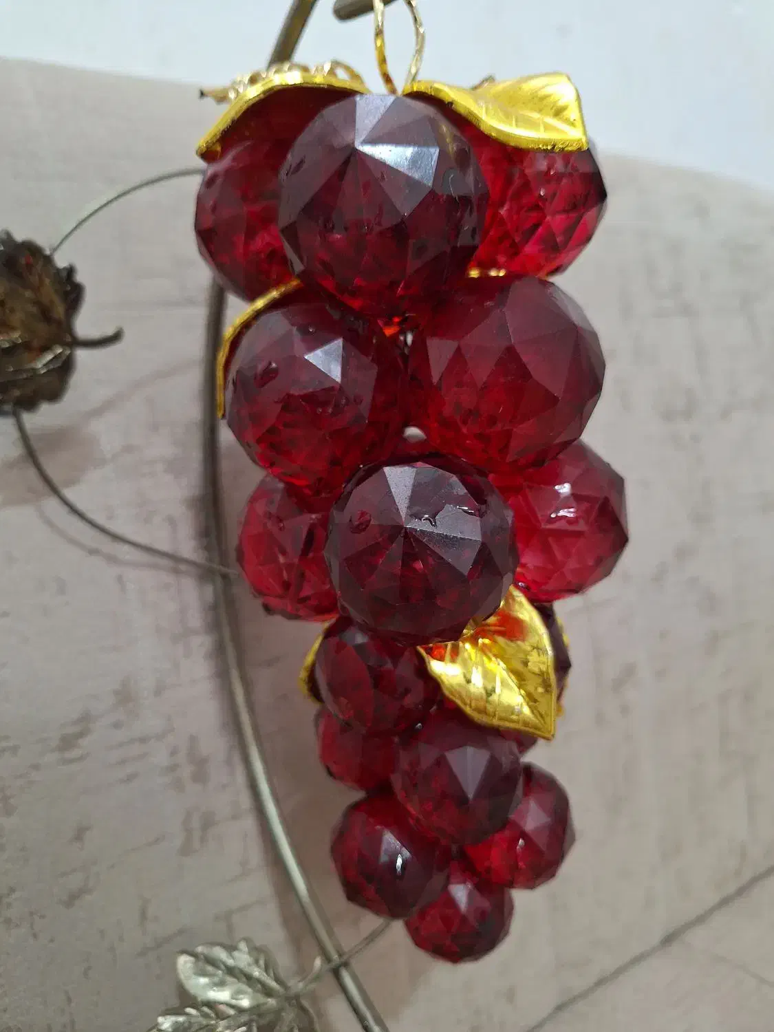 انگور برنجی قو تزینی|مجسمه، تندیس، ماکت|بروجرد, |دیوار