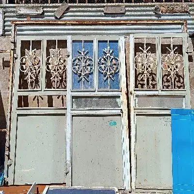 درب اهنی|مصالح و تجهیزات ساختمان|شیراز, پودنک|دیوار