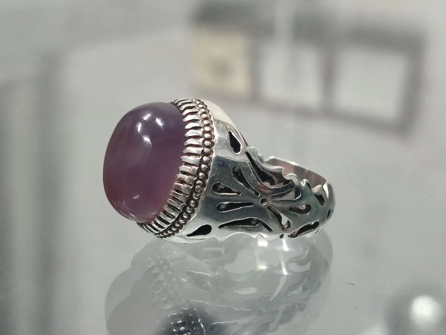 فروش دو عدد انگشتر نقره دست‌ساز|جواهرات|سبزوار, پامنار|دیوار