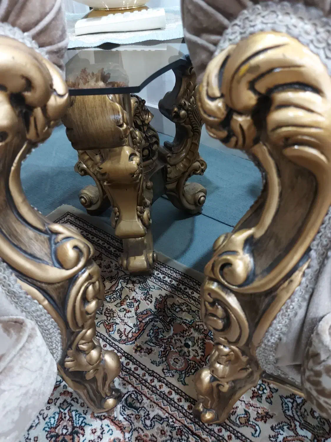 مبل استیل ۶ نفره|مبلمان خانگی و میز عسلی|نوشهر, |دیوار