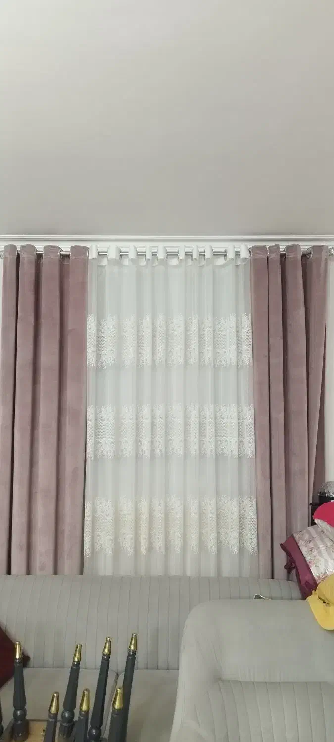 پرده هال و اتاق|پرده، رانر، رومیزی|سمنان, |دیوار