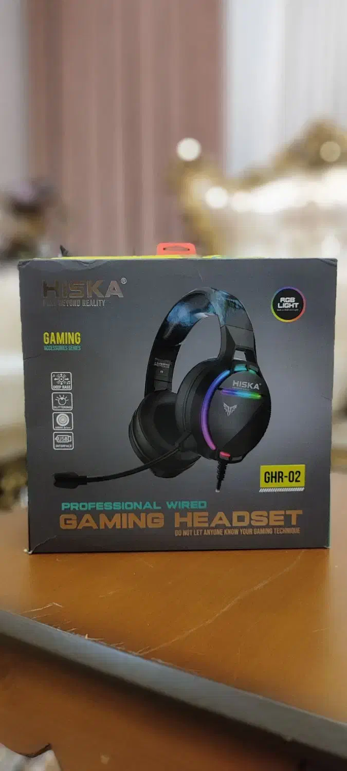 هدست گیمینگ هیسکا مدل GHR02|قطعات و لوازم جانبی رایانه|گرگان, |دیوار