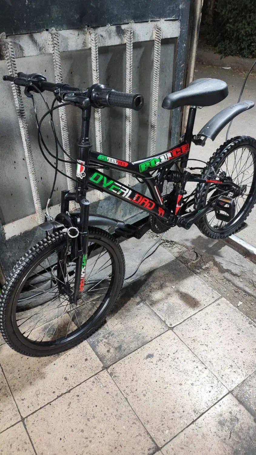 دوچرخه سایز ۲۰کمک دار دنده ای درحدنو|دوچرخه، اسکیت، اسکوتر|کرمان, |دیوار