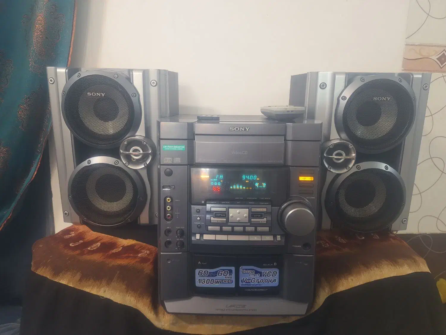 یک سیستمSONY(سونی) ساخت ژاپن6کاره درحدنو|سیستم صوتی خانگی|کرمان, |دیوار