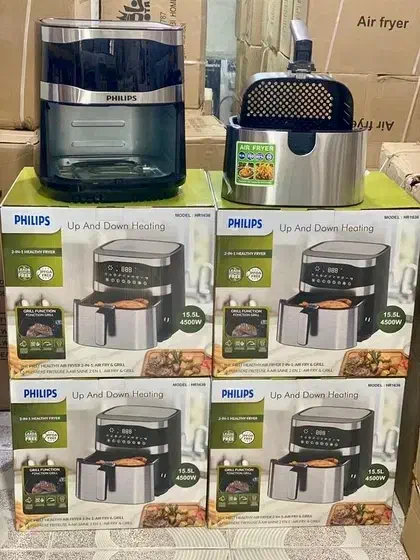 برند فیلپس سرخ کن12/5لیتر 2سبد جدید هلند بدون روغن|اجاق گاز و لوازم برقی پخت‌وپز|یزد, |دیوار