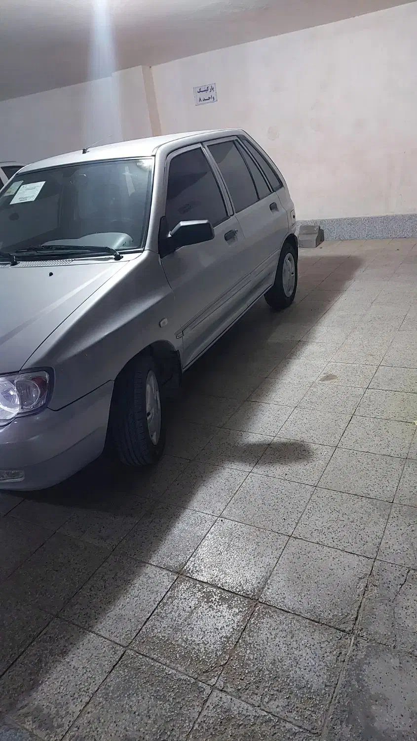 پراید۱۱۱ رنگ نقره ای متالیک مدل۹۵ تمیز|خودرو سواری و وانت|تایباد, |دیوار