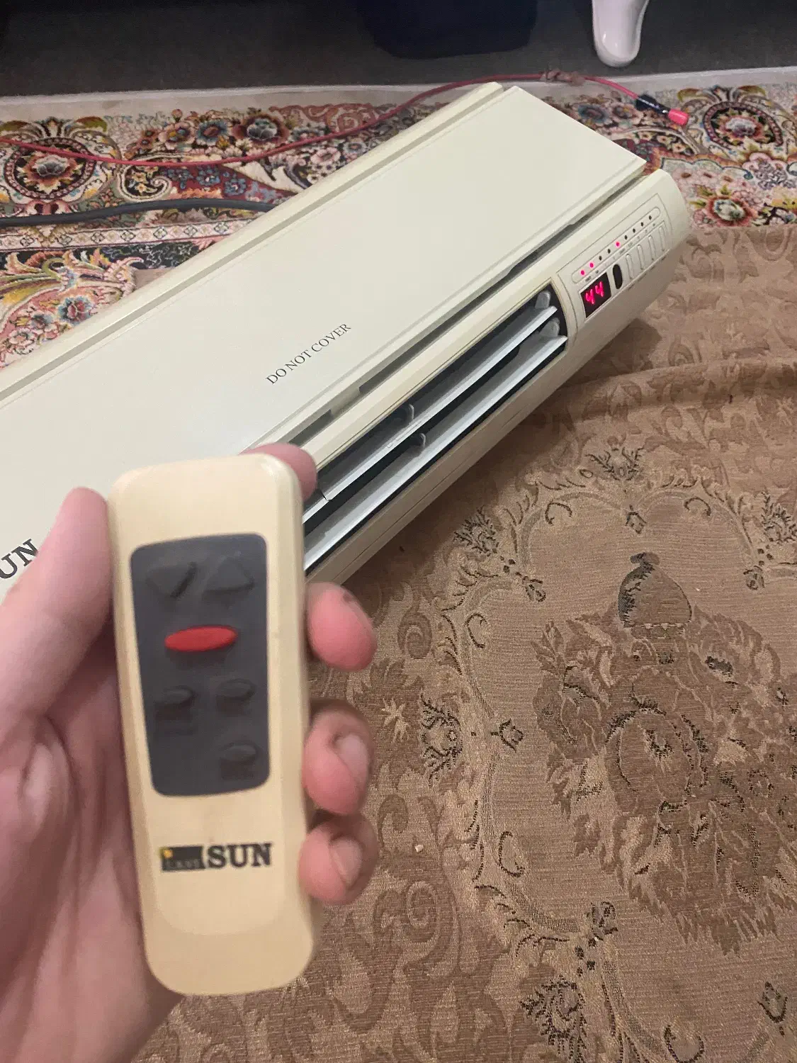 پنل هیتر گرمایشی مارک suny ژاپنی|بخاری، هیتر، شومینه|گرگان, |دیوار