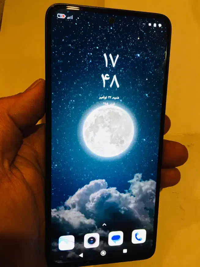 شیائومی نوت ۱۳ کم کار درحد آک معاوضه با آیفون|موبایل|شاهرود, |دیوار