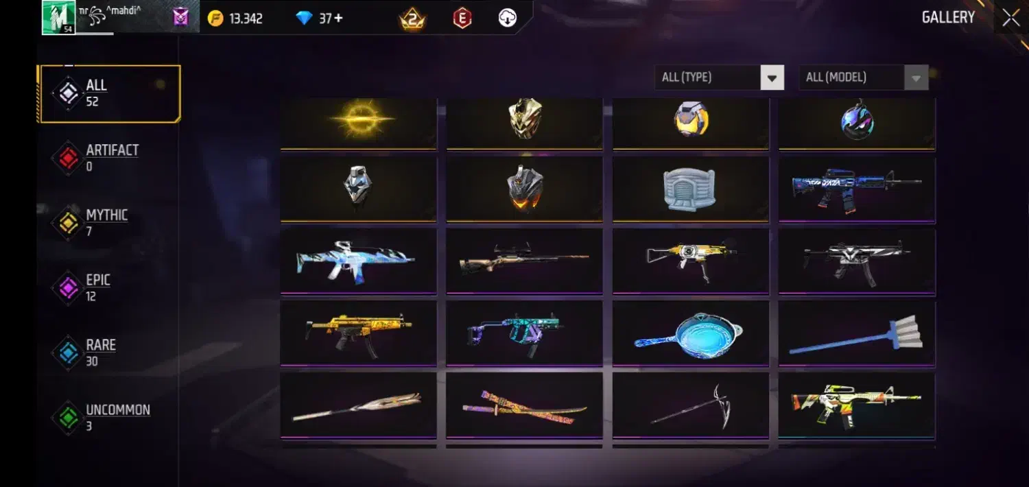 اکانت فری فایر|کنسول، بازی ویدئویی و آنلاین|پاکدشت, پاکدشت (مامازند)|دیوار