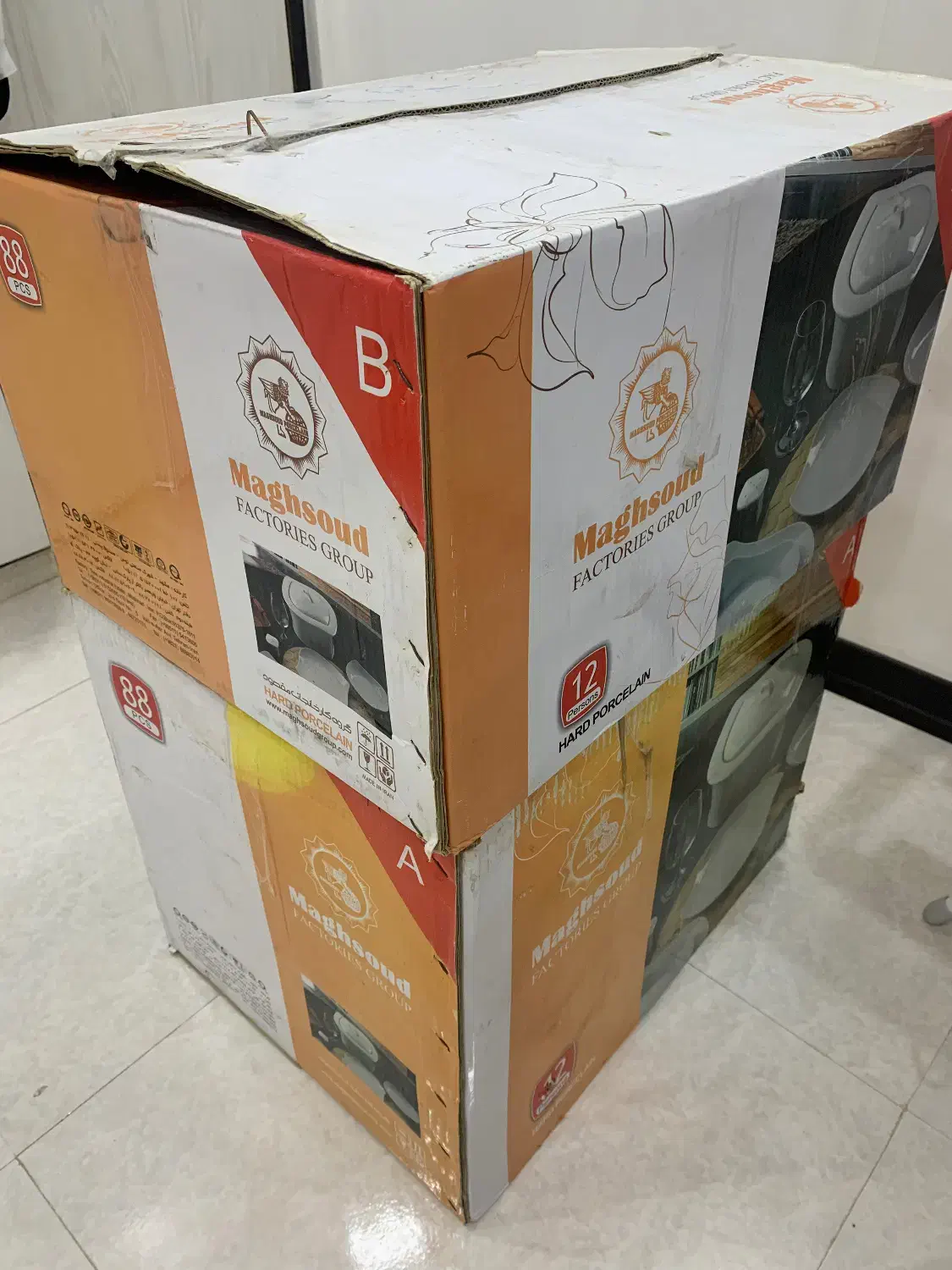 سرویس۱۲نفره چینی|ظروف سرو و پذیرایی|اهواز, کیانپارس |دیوار