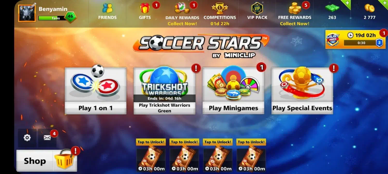 اکانت ساکر استار ناب|کنسول، بازی ویدئویی و آنلاین|تهران, جوانمردان (اندیشه)|دیوار