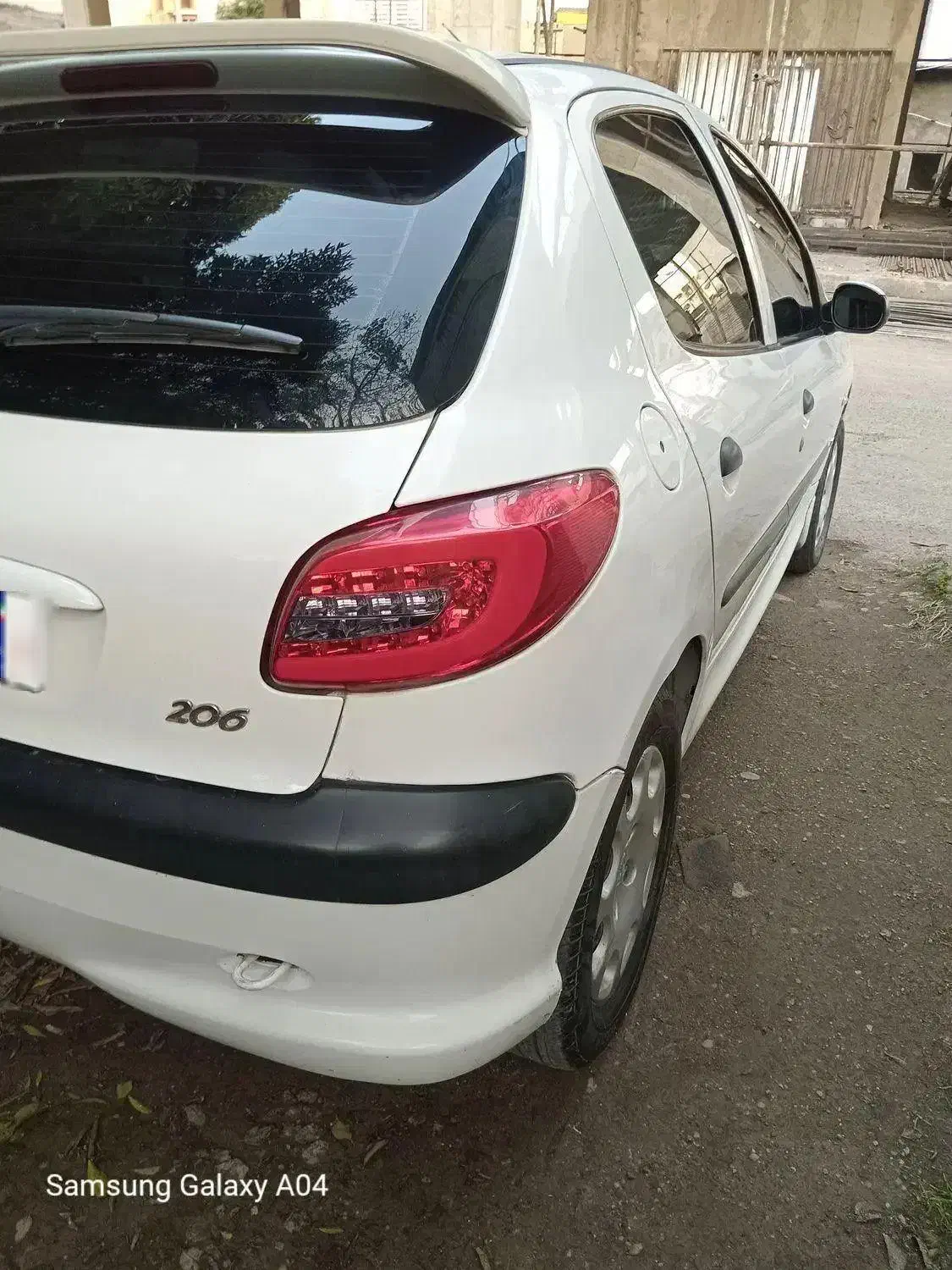 پژو ۲۰۶ مدل۹۰ بیرنگ دو برگ سند|خودرو سواری و وانت|آمل, |دیوار