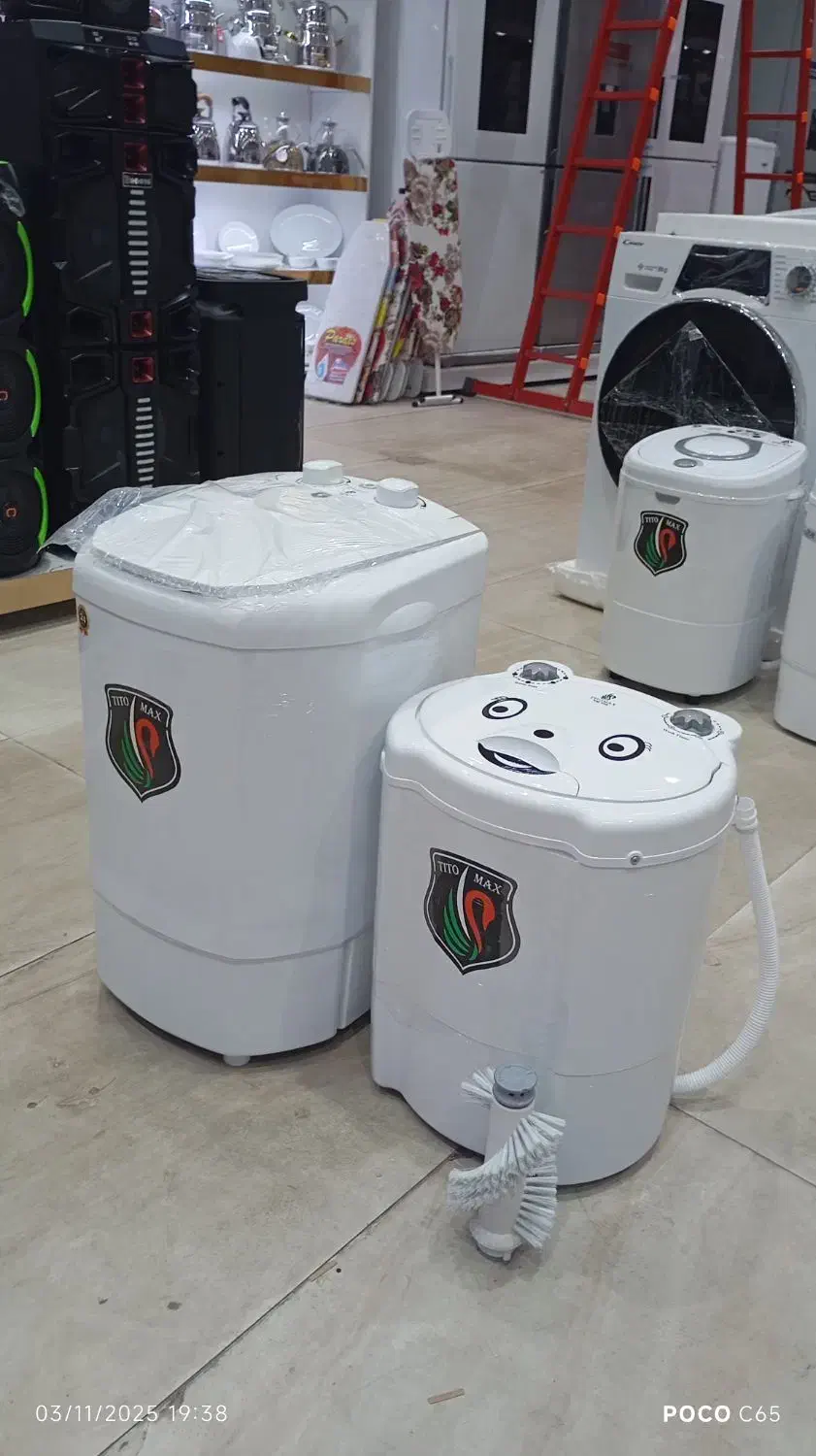 مینی واش کهنه شورTITOMAXفرچه کفش گارانتی ارسال نور|ماشین لباسشویی و خشک‌کن لباس|مشهد, شهید آوینی|دیوار