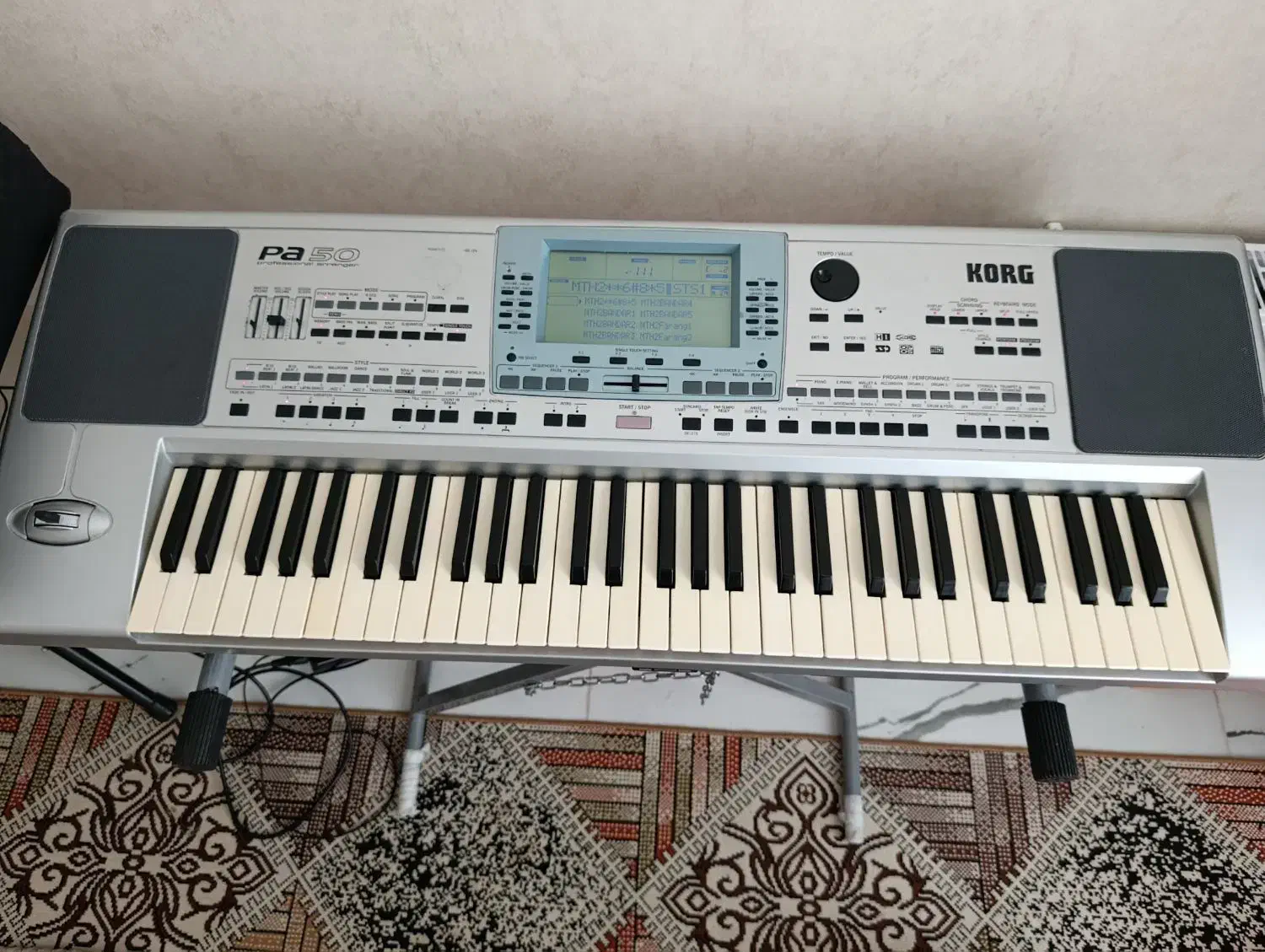 ارگ p50تبدیل p80|پیانو، کیبورد، آکاردئون|مشهد, فرهنگ|دیوار