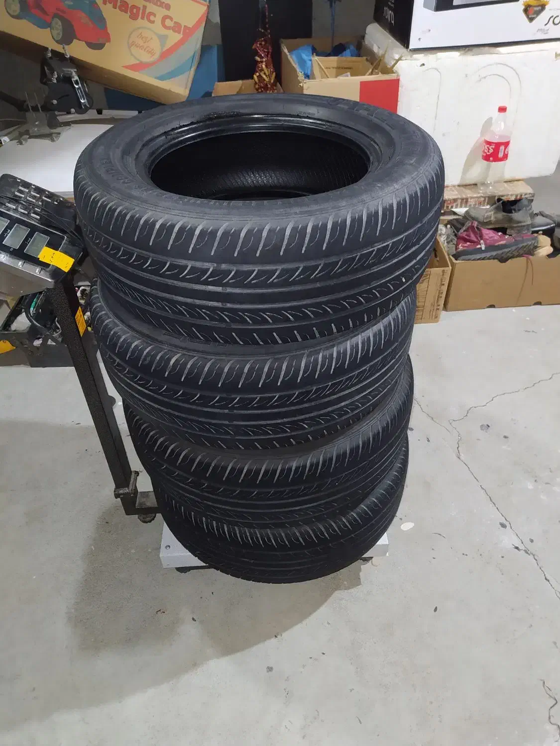 چهار حلقه لاستیک 205 پژو(یزد)|قطعات یدکی و لوازم جانبی|سنندج, |دیوار