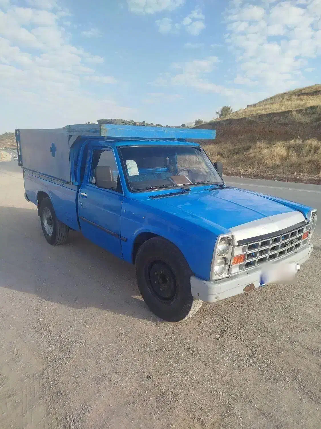 نیسان کامیونت مدل 87دوگانه فابریک استیل غرب|خودرو سواری و وانت|جوانرود, |دیوار