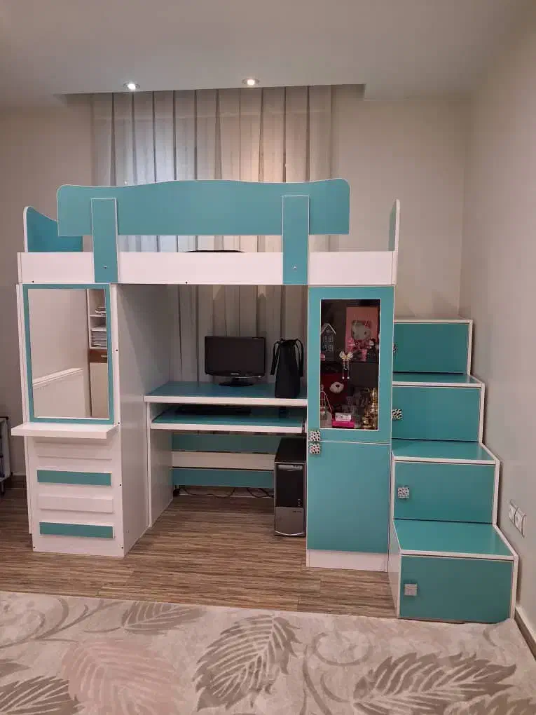 تخت خواب|تخت و صندلی بچه|هشتگرد, شهرک ولیعصر (مصلی)|دیوار