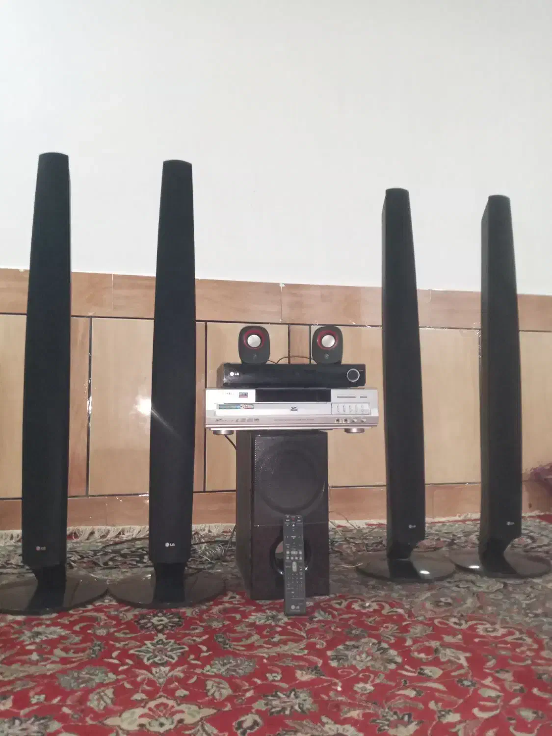 سینما خانگی الجی پر قدرت|سیستم صوتی خانگی|دزفول, |دیوار