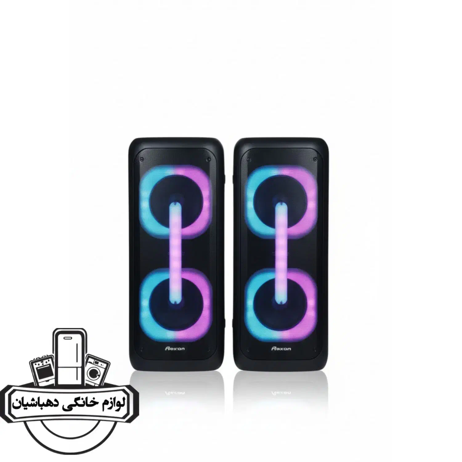 اسپیکر برقی جفت قابل حمل رکسون|سیستم صوتی خانگی|نیشابور, فردوس شمالی|دیوار