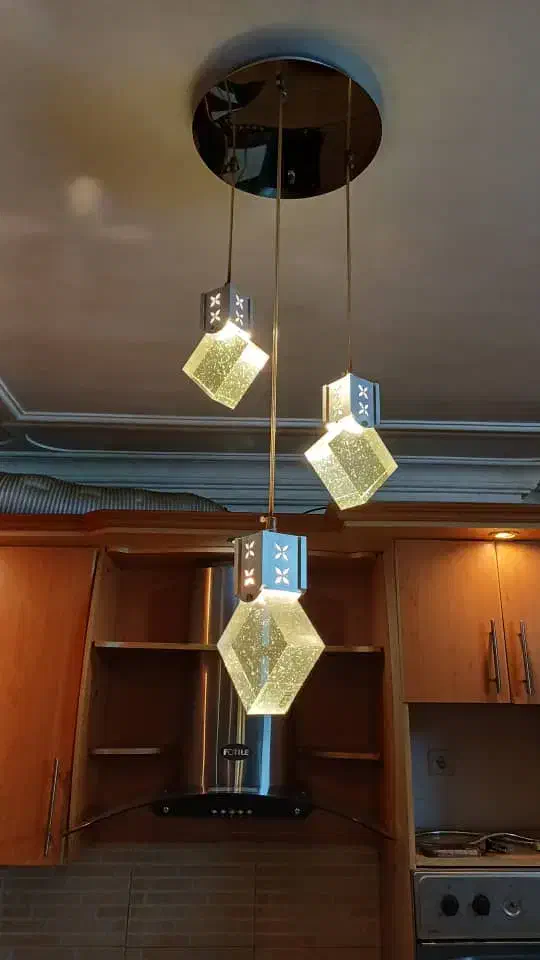 لوستر|لوستر و چراغ آویز|رشت, لاکانی|دیوار