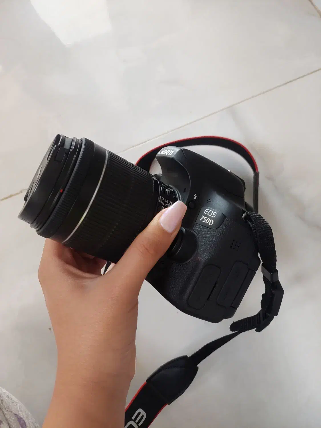 دوربین کنون 750D بسیار تمیز زیاد کارنکرده|دوربین عکاسی و فیلمبرداری|کرمان, |دیوار