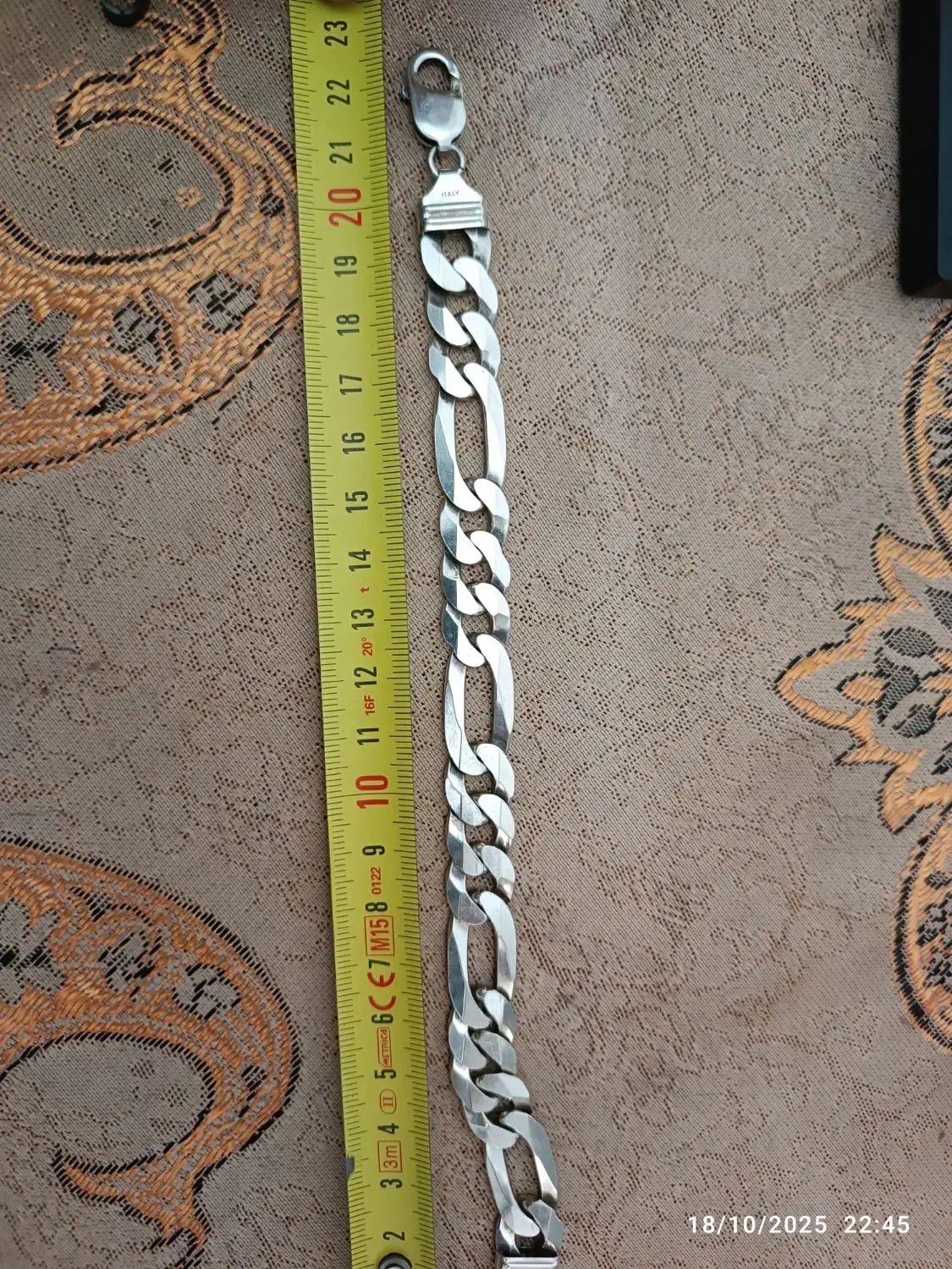 دستبند نقره ایتالیایی فیگارو|جواهرات|تهران, شمس‌آباد|دیوار