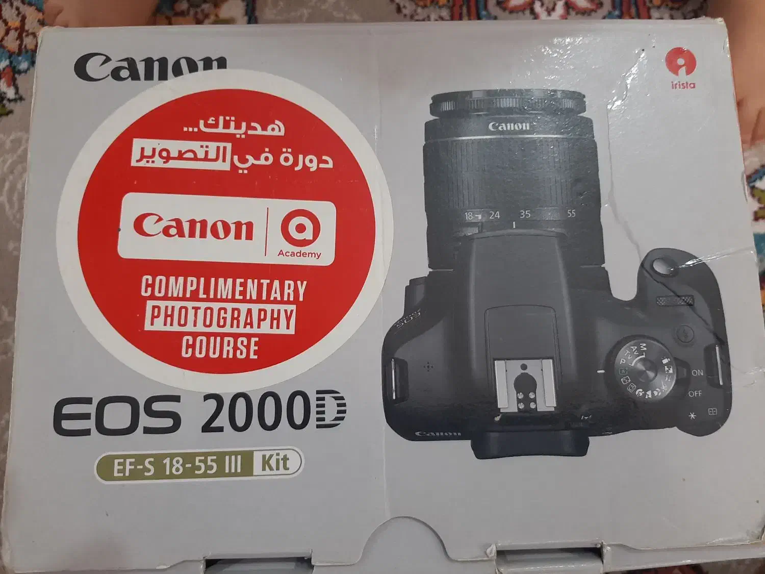 دوربین canon 2000D|دوربین عکاسی و فیلم‌برداری|لامرد, |دیوار