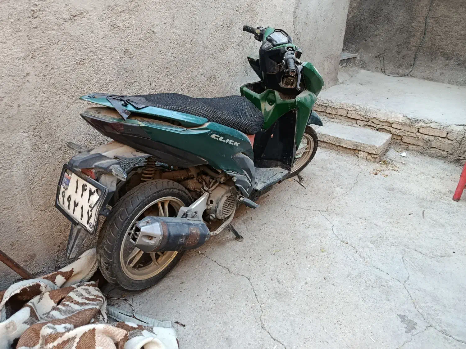 موتور کلیک مزایده|موتورسیکلت|کوهدشت, |دیوار