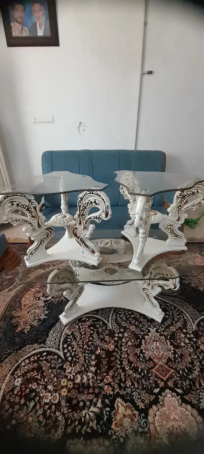 میز جلو مبلی|مبلمان خانگی و میز عسلی|شاهرود, |دیوار