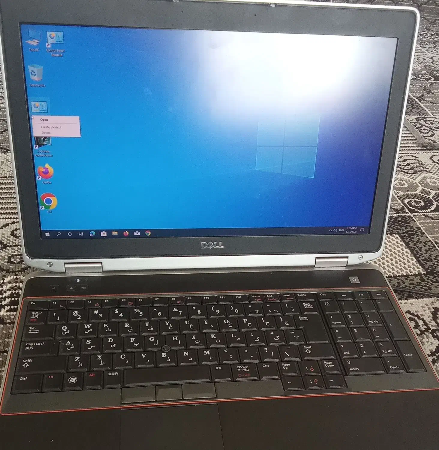 یک لب تاب کارکرده برای فروش داریم|رایانه همراه|قوچان, |دیوار