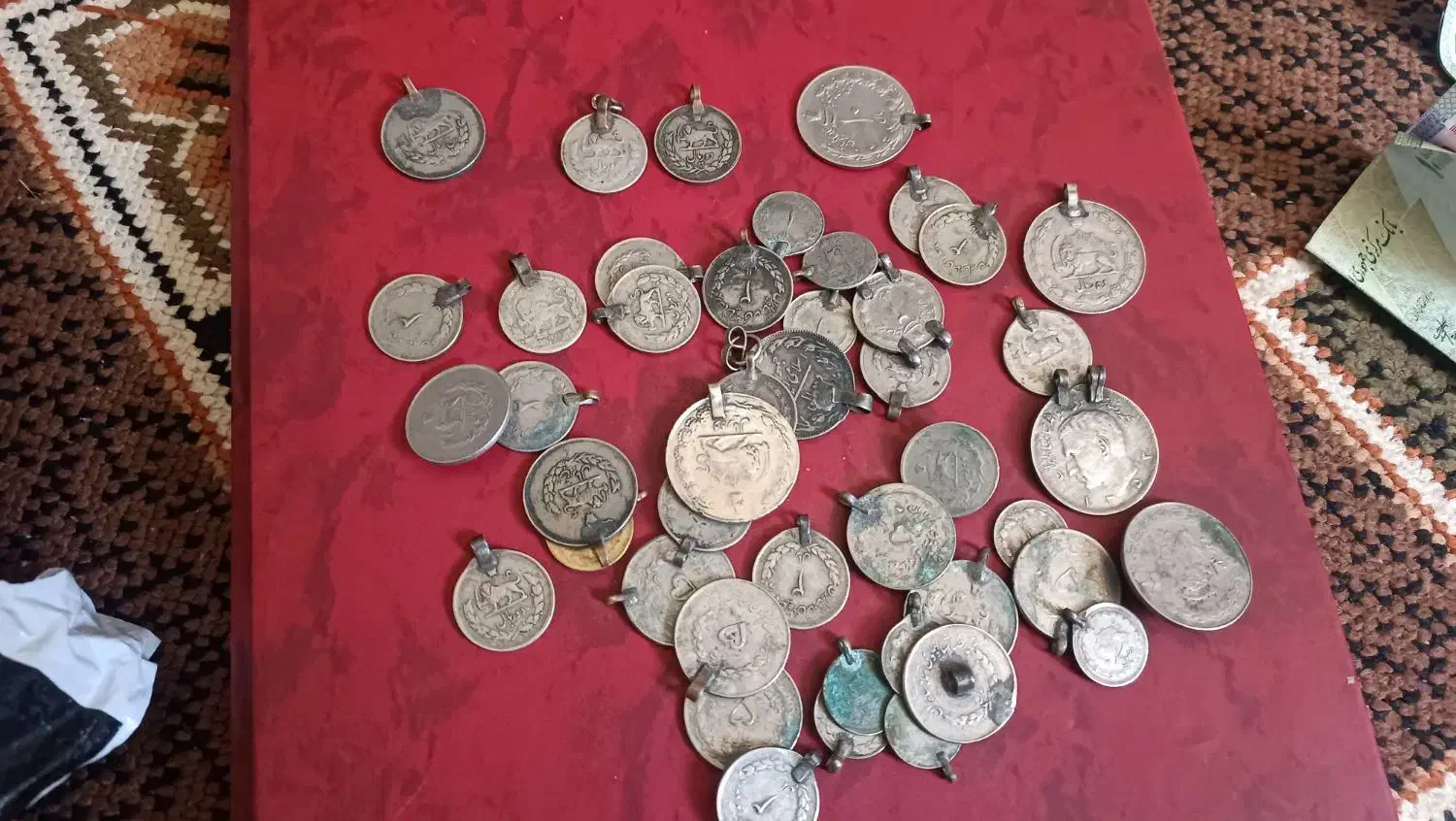 سکه های قدیمی|کلکسیون سکه، تمبر، اسکناس|بروجرد, |دیوار