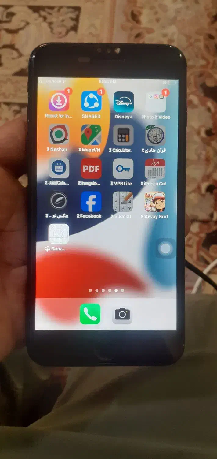 گوشی آیفون7 پلاس|موبایل|کرج, باغستان|دیوار