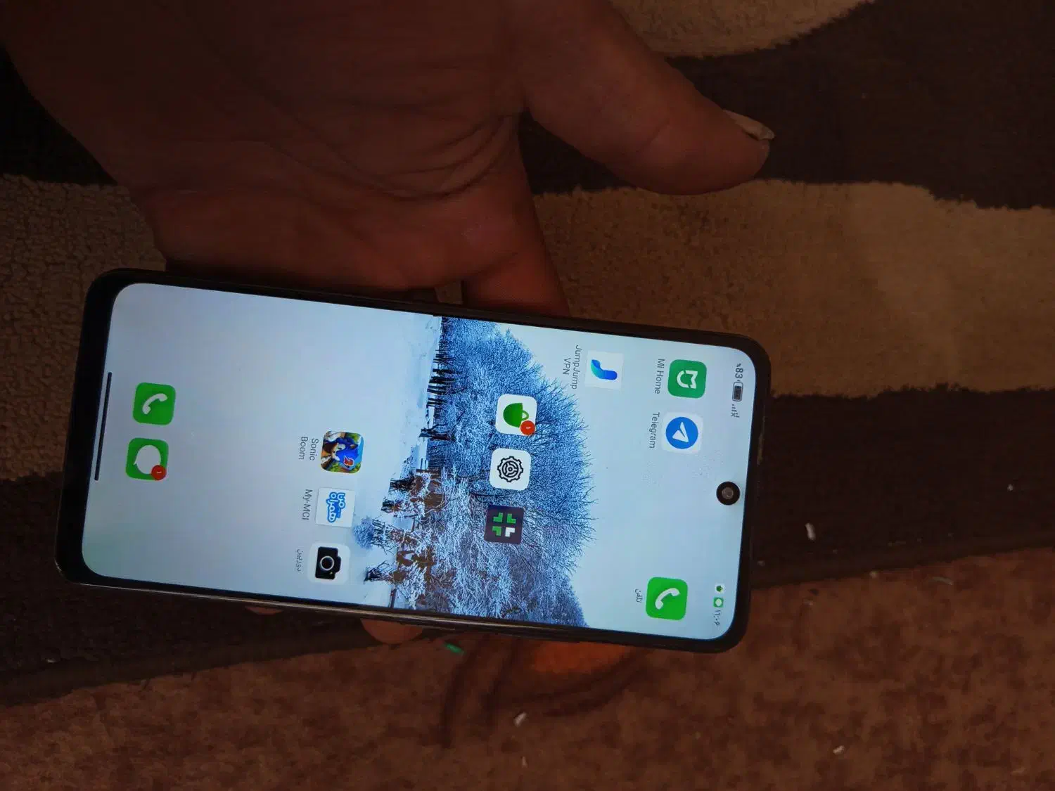 گوشی فابریک|موبایل|باغ ملک, |دیوار