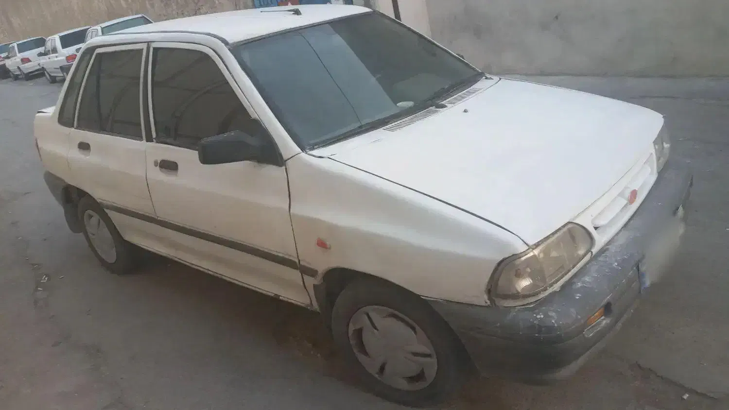 پراید ۸۲ سفید|خودرو سواری و وانت|کازرون, |دیوار