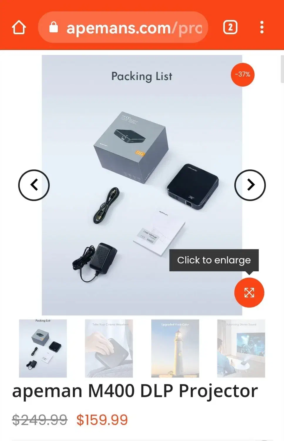 مینی پروژکتور|تلویزیون و پروژکتور|کرمان, |دیوار