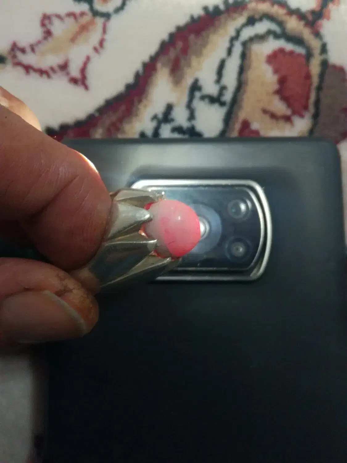 انگشتر عقیق زیرزبانی،طوق دار|کلکسیون اشیاء عتیقه|کاشمر, |دیوار