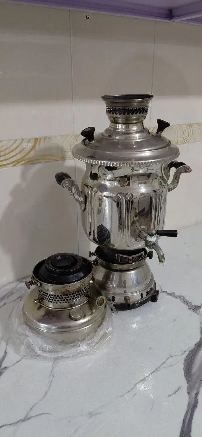 سماور عالی نسب|سماور، چای‌ساز، قهوه‌ساز|بهار, |دیوار