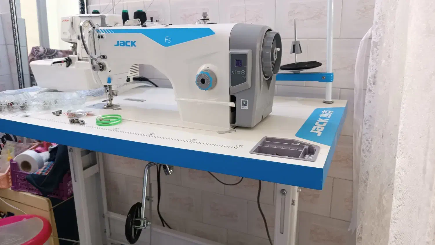 چرخ راسته دوز جک F5، نو|چرخ خیاطی و ریسندگی|فسا, |دیوار